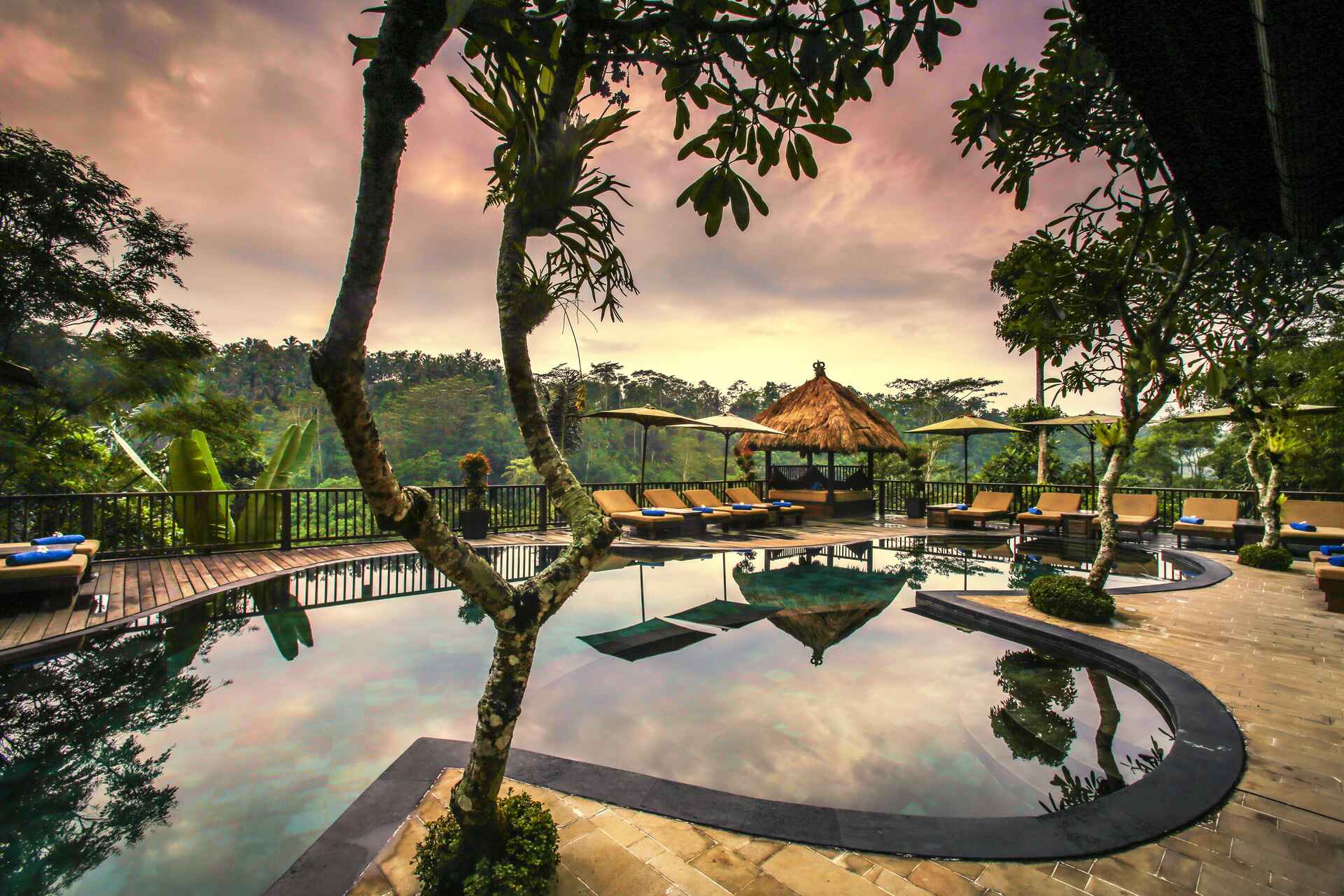 Sunset Pool View 2